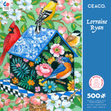 500 Piece Puzzle - Elegant Birdhouse