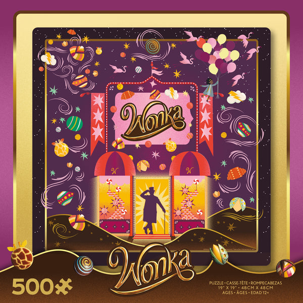 Wonka, Chocolate Fantasy- 500 Piece Puzzle