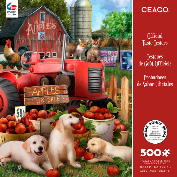 500 Piece Puzzle - Official Taste Testers