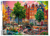 500 Piece Puzzle - Sunset in Amsterdam