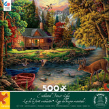 500 Piece Puzzle - Enchanted Forest Lake