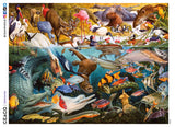 500 piece puzzle- Above and Below: Tropical Waters