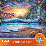 Rainbow Cave - 500 Piece Foil Puzzle
