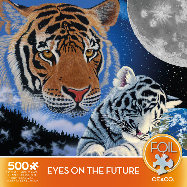 Eyes on the Future - 500 Piece Foil Puzzle