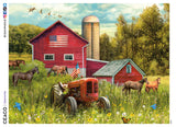 Simple Life - The Red Barn - 750 Piece Puzzle
