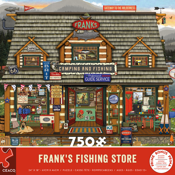 Frank's Fishing Store - 750 Piece Puzzle –