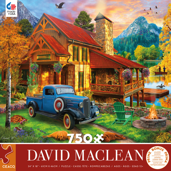 David Maclean - The Getaway - 750 Piece Puzzle