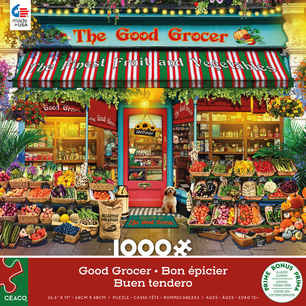 Shop Windows - Good Grocer - 1000 Piece Puzzle