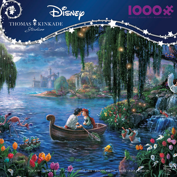Puzzle 1000 pièces : Thomas Kinkade : Disney, Blanche-Neige