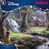 Thomas Kinkade Disney - Snow White Discovers the Cottage - 1000 Piece Puzzle