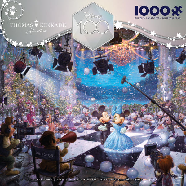 1000 piece jigsaw puzzle Disney 100 years Anniversary Design