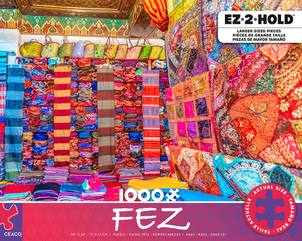 EZ 2 Hold Fez 1000 Oversized Piece Puzzle