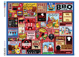 EZ 2 Hold - BBQ Collage - 1000 Oversized Piece Puzzle