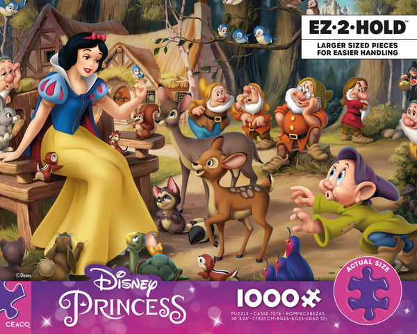 EZ 2 Hold - Disney Snow White Delight - 1000 Oversized Piece Puzzle
