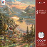 Thomas Kinkade - Lakeside Splendor - 1000 Piece Puzzle