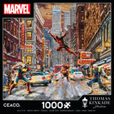 Thomas Kinkade - Marvel Deadpool Snowday - 1000 Piece Puzzle