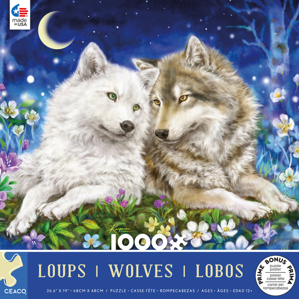Wolves - Kayomi Harai - 1000 Piece Puzzle –