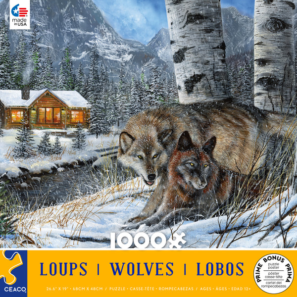 Wolves - Kevin Daniel Wolves - 1000 Piece Puzzle