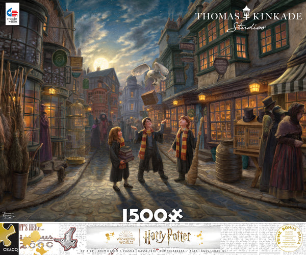 Harry Potter - Diagon Alley - 1500 Piece Puzzle