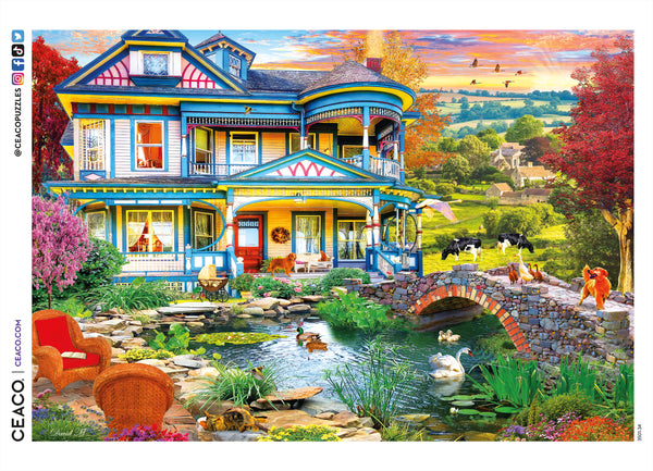 2000 Piece Jigsaw Puzzle ,puzzle for Adults ,colorful Puzzl E