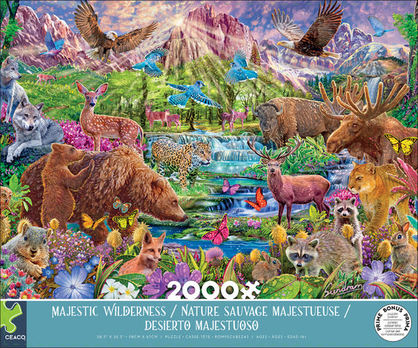 Ceaco Jigsaw Puzzle 2000 Pieces Disney Complete VGUC