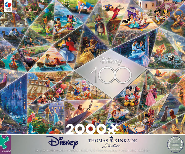1000 piece jigsaw puzzle 100th anniv Disney CUTE CELEBRATION EPOCH