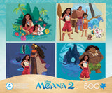 Moana 2- Multipack - 4 in 1 Puzzles