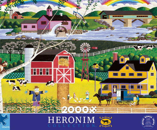 Double Rainbow - Heronim Collection - 2000 Piece Jigsaw Puzzle