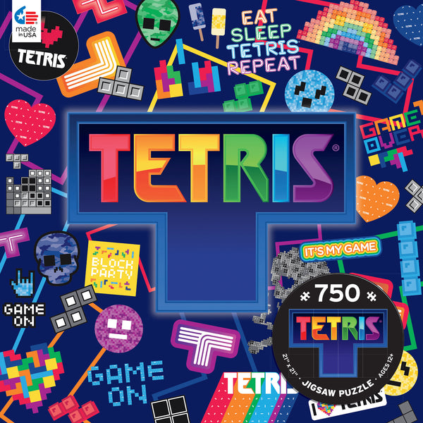Tetris - Sticker Collage - 750 Piece Puzzle