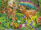Kids 100 Piece Puzzle - Deer Harmony - 100 Piece Puzzle