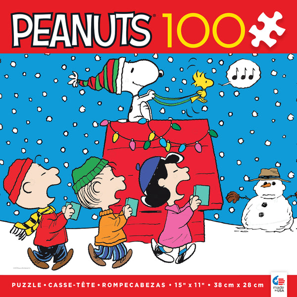 Holiday Peanuts - Snoopy and the Singers - 100 Piece Puzzle