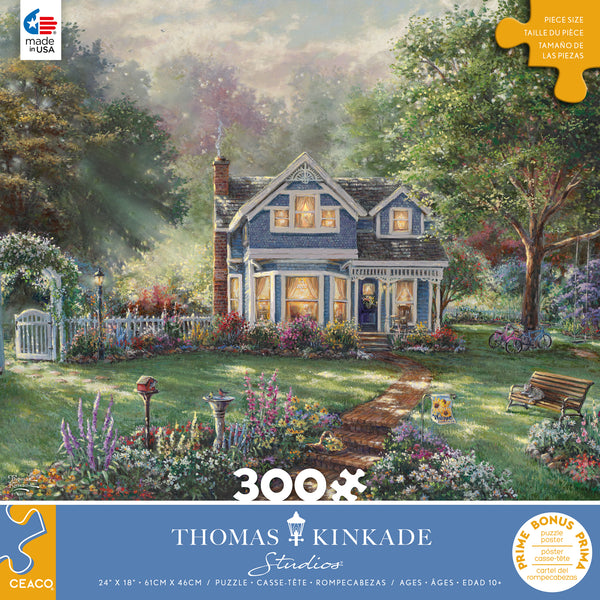 Thomas Kinkade - Springtime Memories - 300 Piece Puzzle –
