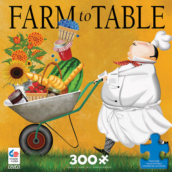 Bon Appetit - Farm to Table - 300 Piece Puzzle