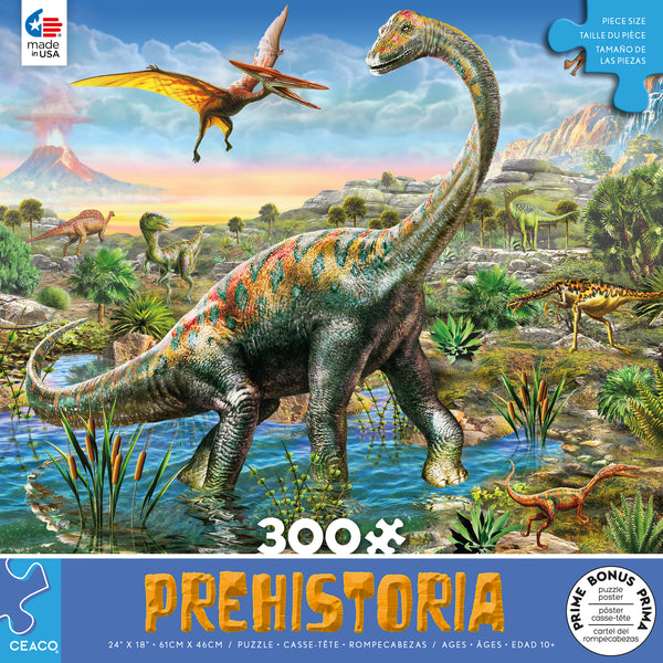 Prehistoria - Brachiosaurus - 300 Piece Puzzle