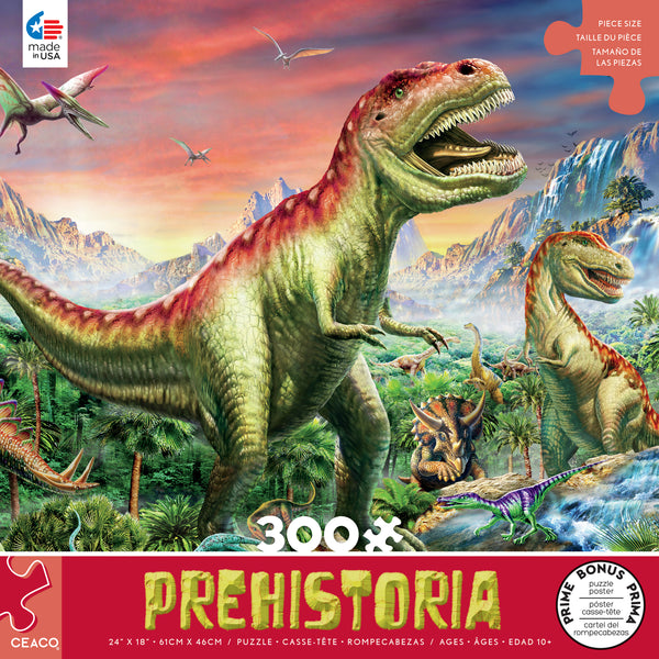 Prehistoria - Jurassic Forest - 300 Piece Puzzle