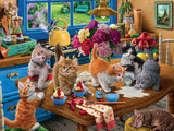 Paws Gone Wild - Kittens in the Kitchen - 550 Piece Puzzle