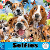 Selfies - Puppy Love - 550 Piece Puzzle