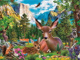 Harmony - Deer Family - 550 Piece Puzzle
