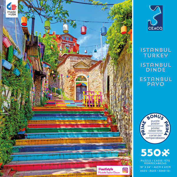 550 Piece Puzzle Istanbul Turkey