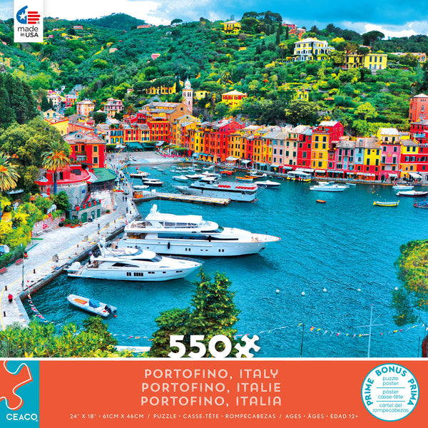 550 Piece Puzzle Portofino, Italy