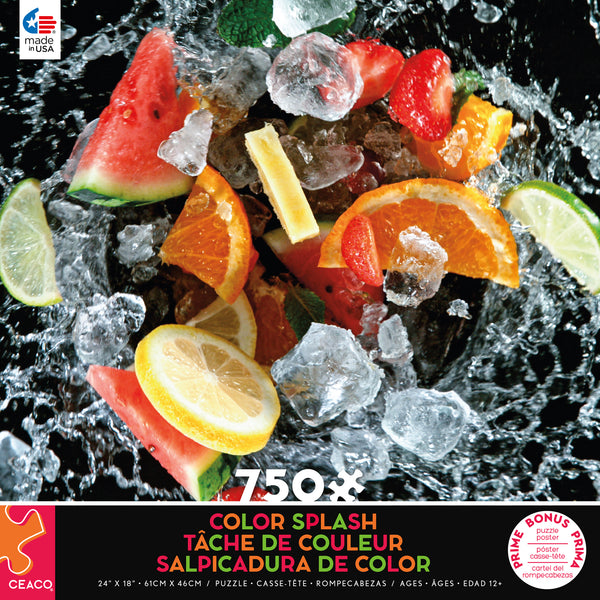 Color Splash - Fruit Splash - 750 Piece Puzzle