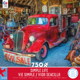 Simple Life - All in Red - 750 Piece Puzzle
