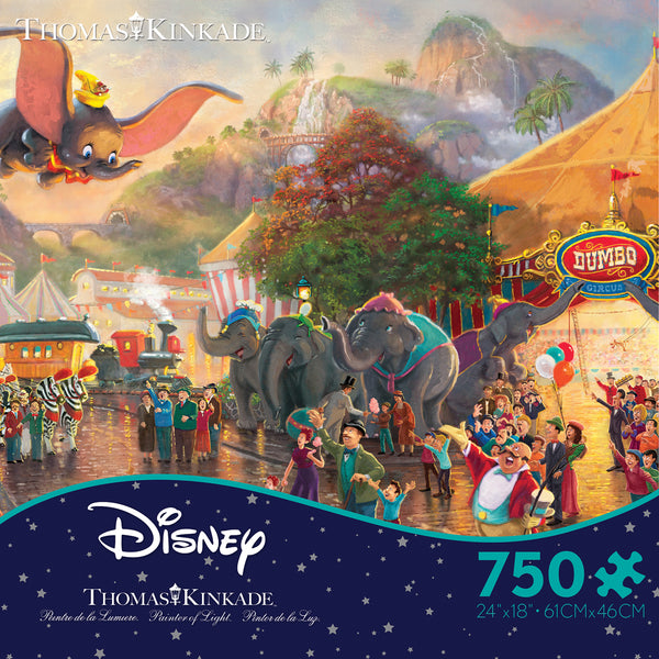 Thomas Kinkade Disney - Dumbo - 750 Piece Puzzle