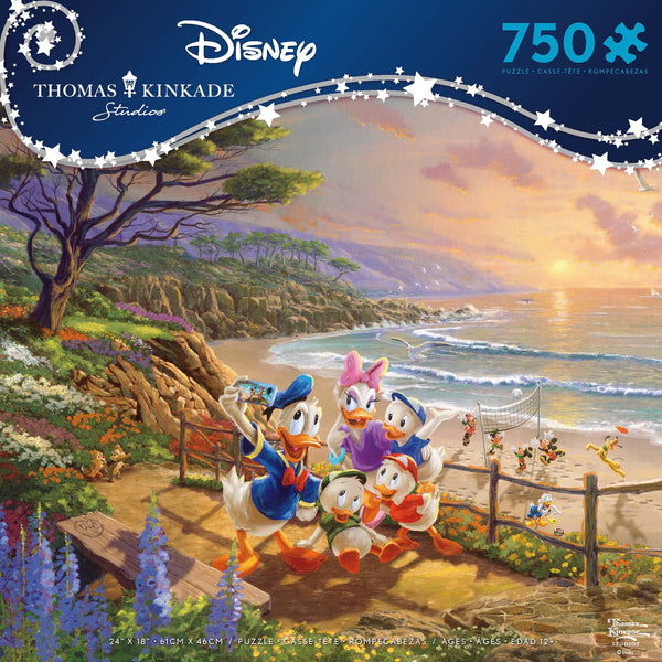 Thomas Kinkade Disney - Mickey and Minnie Sweetheart Bridge - 750