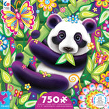 Groovy Animals - Panda - 750 Piece Puzzle