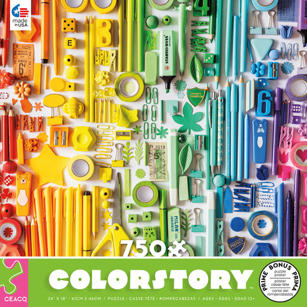 Colorstory - Stationary - 750 Piece Puzzle