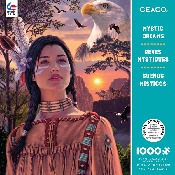 Native American - Mystic Dreams - 1000 Piece Puzzle
