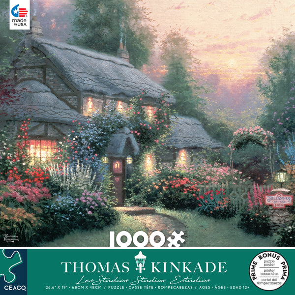Thomas Kinkade - Julianne's Cottage - 1000 Piece Puzzle