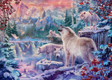 Wolves - White Wolves - 1000 Piece Puzzle