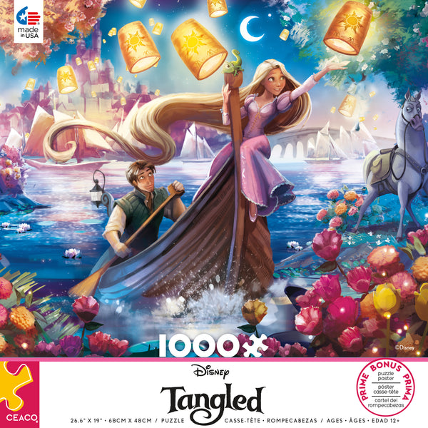 Genre kort plakboek Disney Fine Art - Tangled - 1000 Piece Puzzle – Ceaco.com